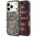 Husă Guess Python Pattern MagSafe pentru iPhone 17 Pro Max – maro (GUHMP18XHIMPYGW) — imagine 1