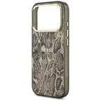Husă Guess Python Pattern MagSafe pentru iPhone 17 Pro Max – maro (GUHMP18XHIMPYGW) — imagine 5