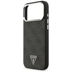 Husă Guess Hardcase 4G Triangle Logo MagSafe pentru iPhone 17 Pro Max – negru (GUHMP18XP4TSRCMK) — imagine 5