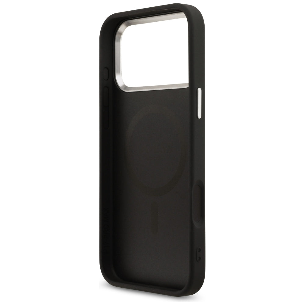 Husă Guess Hardcase 4G Triangle Logo MagSafe pentru iPhone 17 Pro Max – negru (GUHMP18XP4TSRCMK) — imagine 6