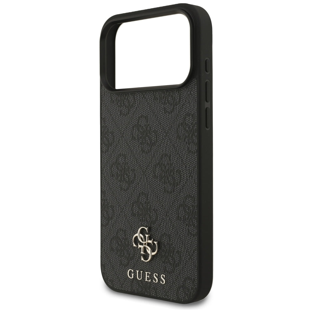 Husă Guess 4G Small and Classic Logo MagSafe pentru iPhone 17 Pro Max – negru (GUHMP18XP4SM4MK) — imagine 5