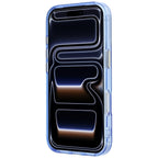 Husă Guess Ring Stand Script Metal Logo MagSafe pentru iPhone 17 Pro Max – albastru deschis — imagine 5
