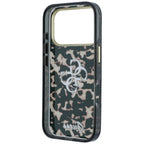 Husă Guess IML 4G Metal Script pentru iPhone 17 Pro Max – tortoise — imagine 6