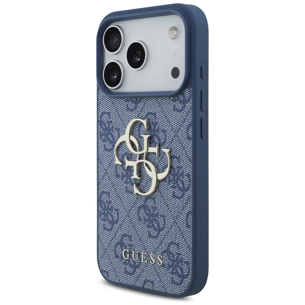 Husă Guess Hardcase 4G Big Logo pentru iPhone 17 Pro Max – albastru (GUHCP18X4GMGBL) — imagine 2