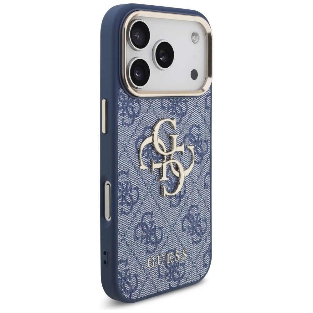 Husă Guess Hardcase 4G Big Classic Logo pentru iPhone 17 Pro Max – albastru — imagine 4