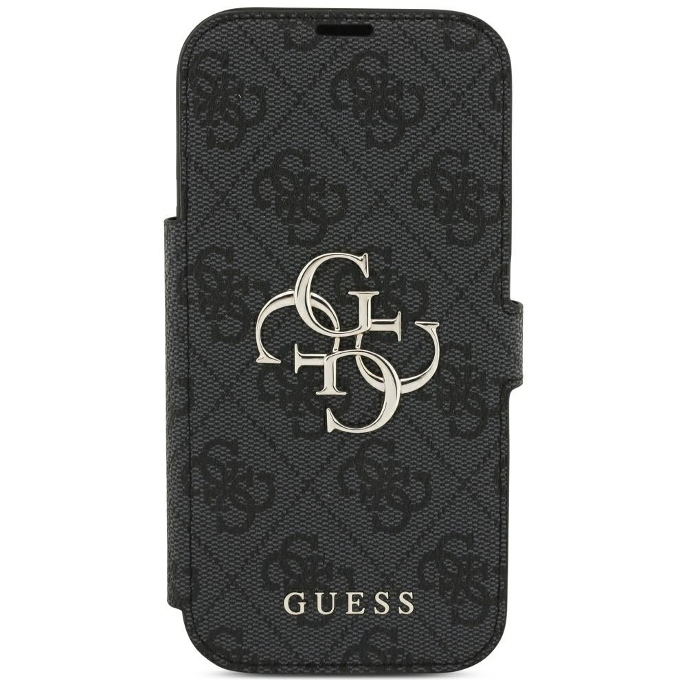 Husă Guess Book 4G Metal Logo pentru iPhone 17 Pro Max – negru (GUBKP18X4GMGGR) — imagine 4