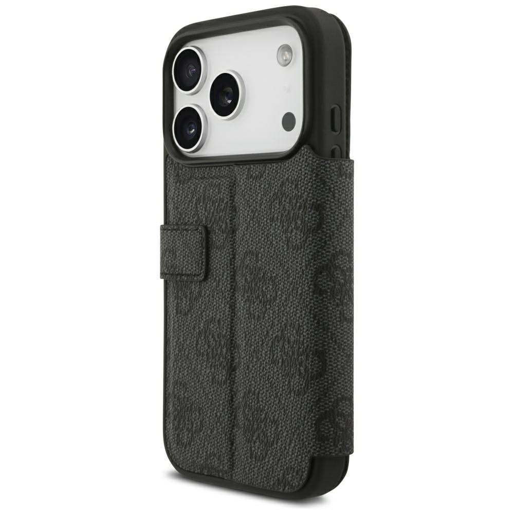 Husă Guess Book 4G Metal Logo pentru iPhone 17 Pro Max – negru (GUBKP18X4GMGGR) — imagine 6