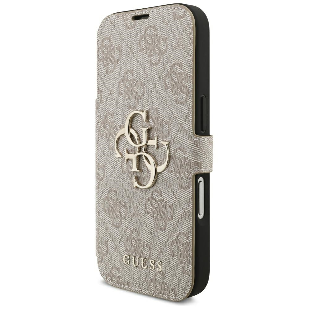 Husă Guess Book 4G Metal Logo pentru iPhone 17 Pro Max – roz (GUBKP18X4GMGPI) — imagine 3