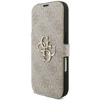 Husă Guess Book 4G Metal Logo pentru iPhone 17 Pro Max – roz (GUBKP18X4GMGPI) — imagine 3