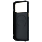 Husă Guess Peony 4G Small Logo MagSafe pentru iPhone 17 Pro Max – negru — imagine 6