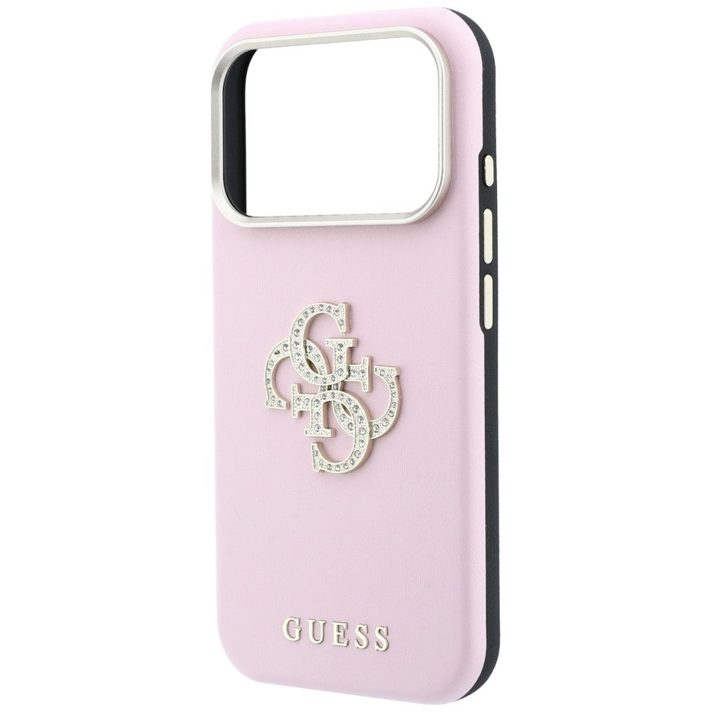 Husă Guess Smooth Big Strass Logo pentru iPhone 17 Pro Max – roz — imagine 6