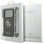Husă Guess Hardcase 4G Classic Logo with Strap pentru iPhone 17 Pro Max – negru (GUHCP18XP4GMGSK) — imagine 7