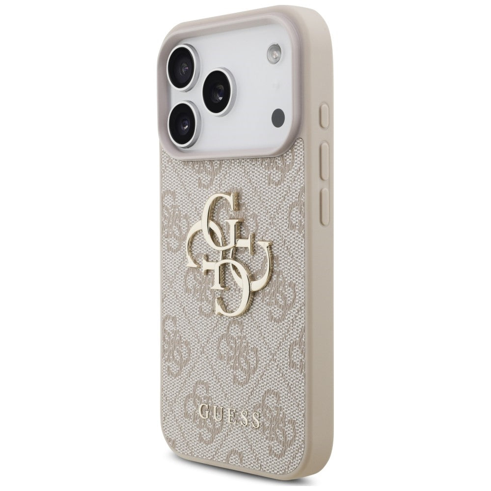 Husă Guess Hardcase 4G Classic Logo with Strap pentru iPhone 17 Pro Max – roz (GUHCP18XP4GMGSP) — imagine 2