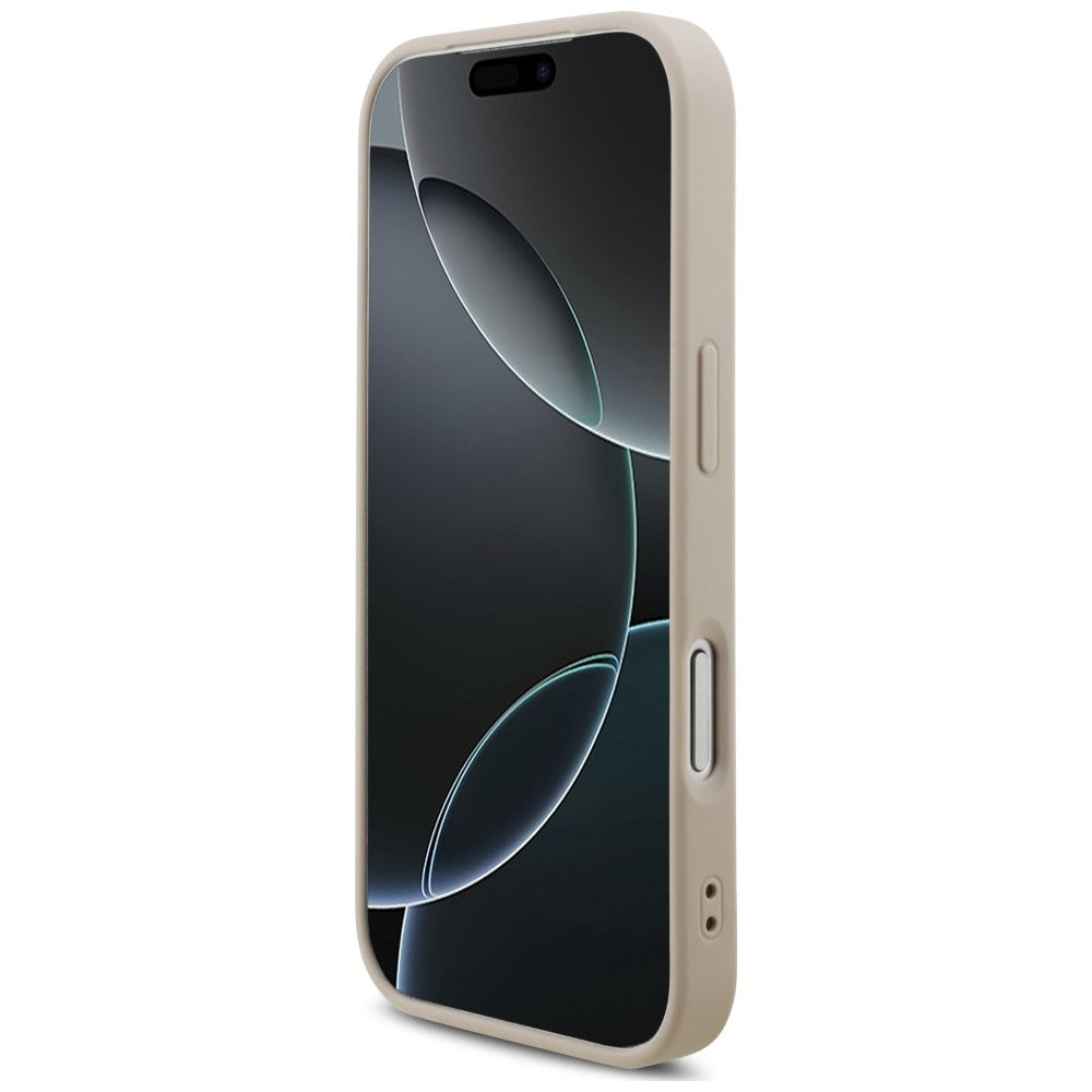 Husă Guess Hardcase 4G Classic Logo with Strap pentru iPhone 17 Pro Max – roz (GUHCP18XP4GMGSP) — imagine 4