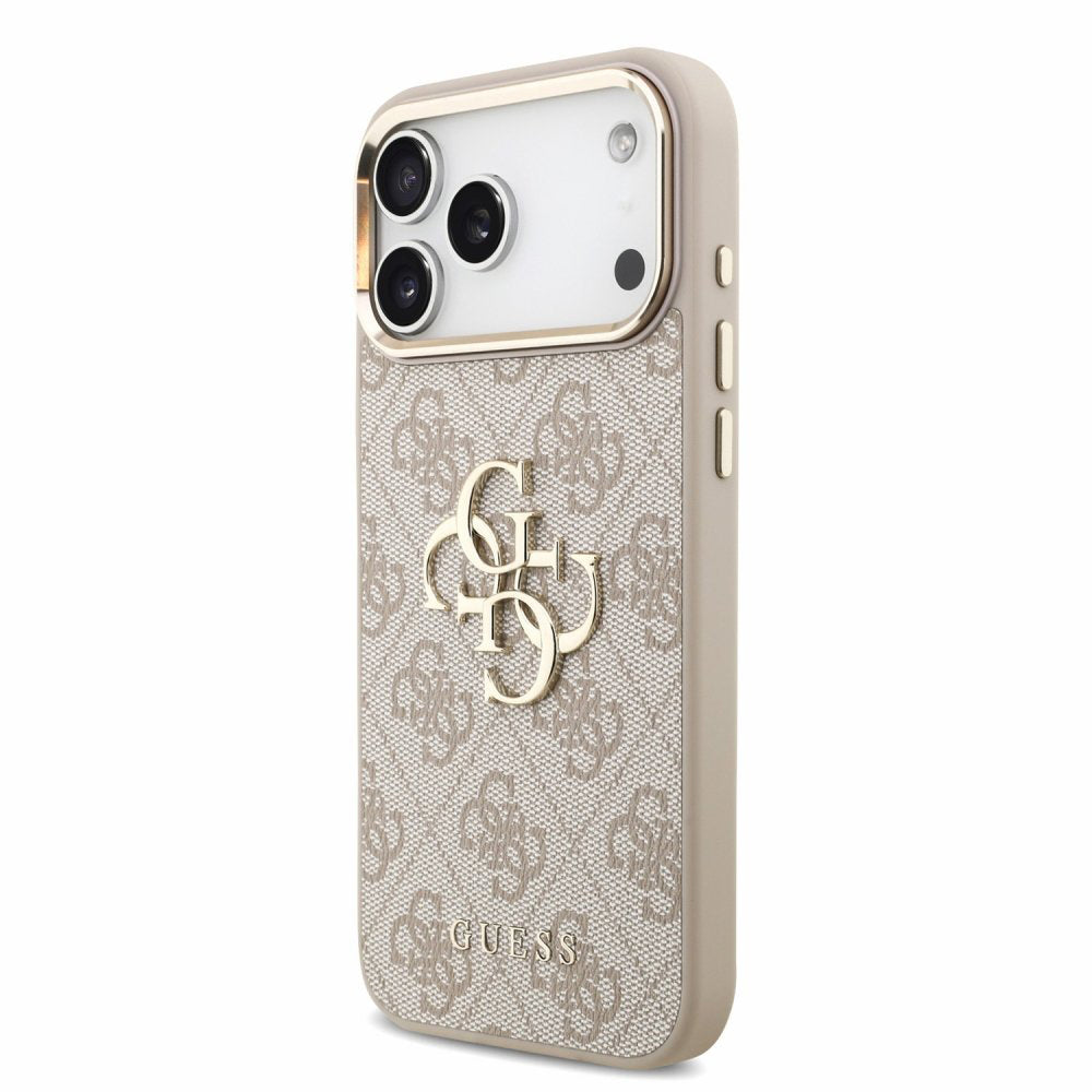Husă Guess Hardcase 4G Classic Logo with Strap pentru iPhone 17 Pro Max – roz (GUHCP18XP4GMGSCP) — imagine 2