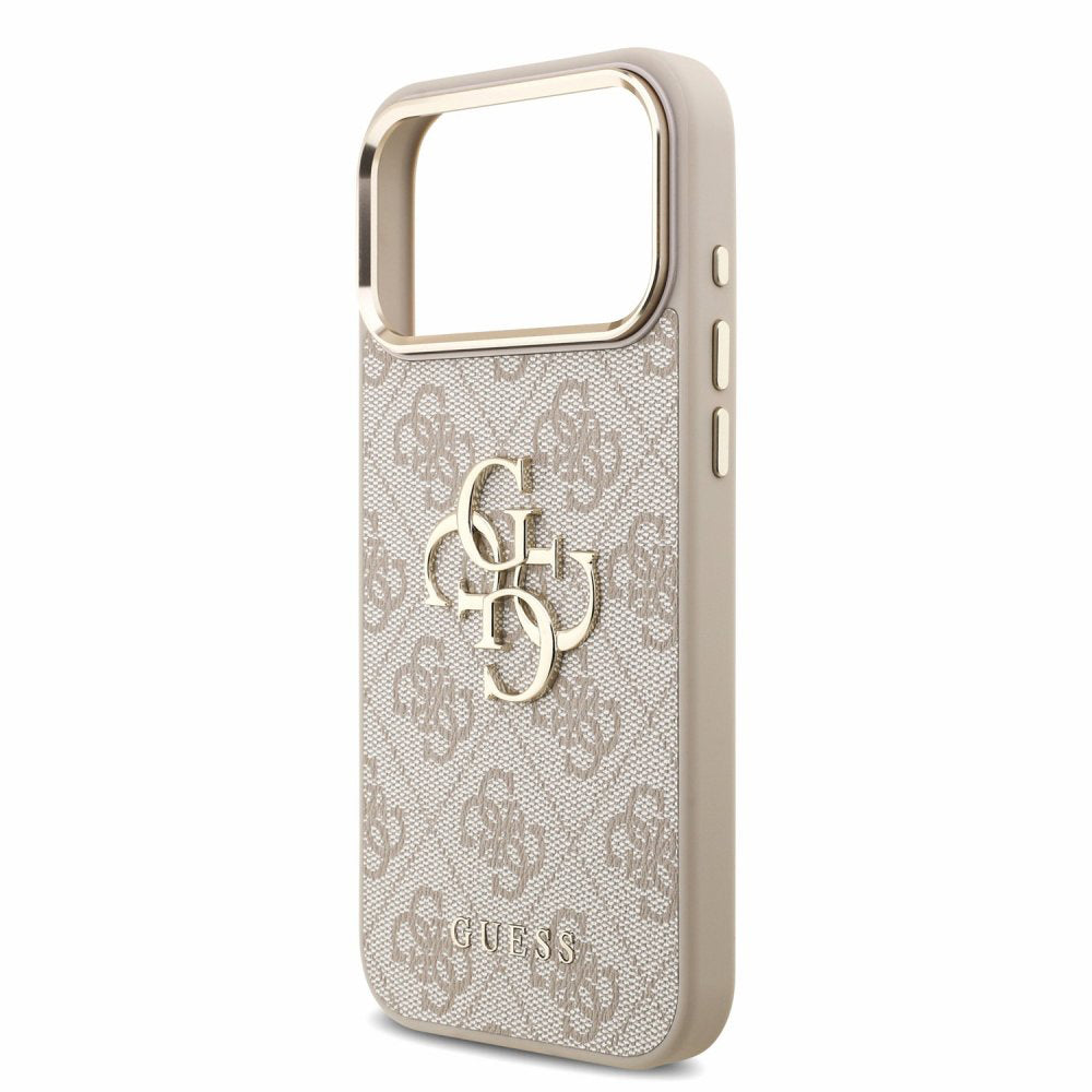 Husă Guess Hardcase 4G Classic Logo with Strap pentru iPhone 17 Pro Max – roz (GUHCP18XP4GMGSCP) — imagine 4