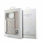 Husă Guess Hardcase 4G Classic Logo with Strap pentru iPhone 17 Pro Max – roz (GUHCP18XP4GMGSCP) — imagine 7