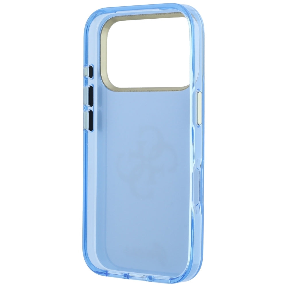 Husă Guess IML 4G Script Metal pentru iPhone 17 Pro Max – albastru deschis — imagine 6