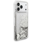 Husă Guess Liquid Glitter Charms pentru iPhone 17 Pro Max – argintiu (GUHCP18XGLHFLSI) — imagine 4