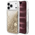 Husă Guess Liquid Glitter Charms pentru iPhone 17 Pro Max – auriu (GUHCP18XGLHFLGO) — imagine 1