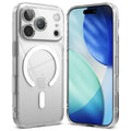 Husă Ringke Fusion MagSafe transparentă pentru iPhone 17 Pro – față și spate