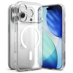 Ringke Fusion MagSafe pentru iPhone 17 Pro – spate mat și fața telefonului
