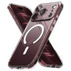 Ringke Fusion MagSafe iPhone 18 Pro / 17 Pro Clear – vedere oblică