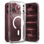 Ringke Fusion MagSafe iPhone 18 Pro / 17 Pro Clear – carcasă transparentă și telefon
