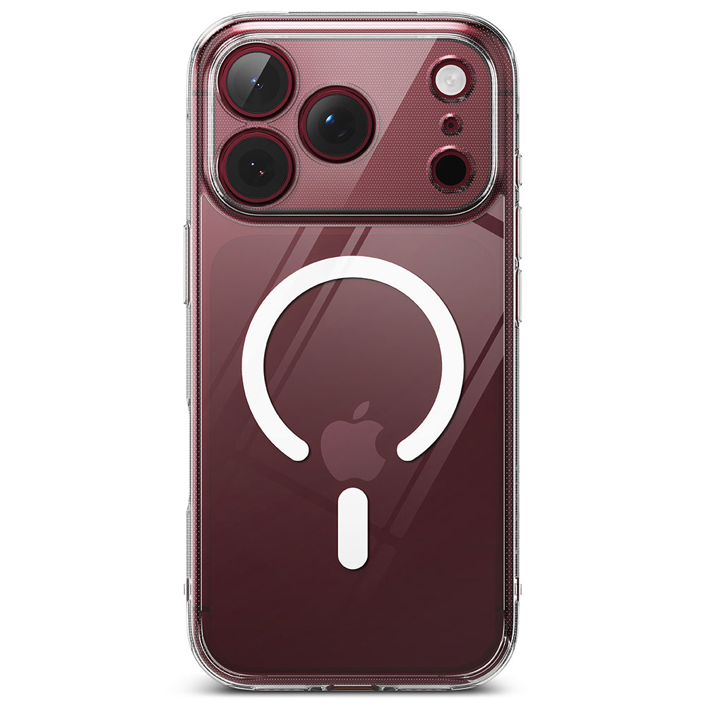 Ringke Fusion MagSafe iPhone 18 Pro / 17 Pro Clear – spate clar cu inel magnetic