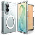 Ringke Fusion MagSafe Galaxy Z Fold8 Clear – telefon pliat, față și spate