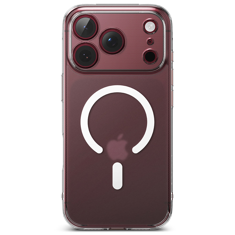 Ringke Fusion MagSafe iPhone 18 Pro Max / 17 Pro Max Matte Clear – spate mat cu inel magnetic