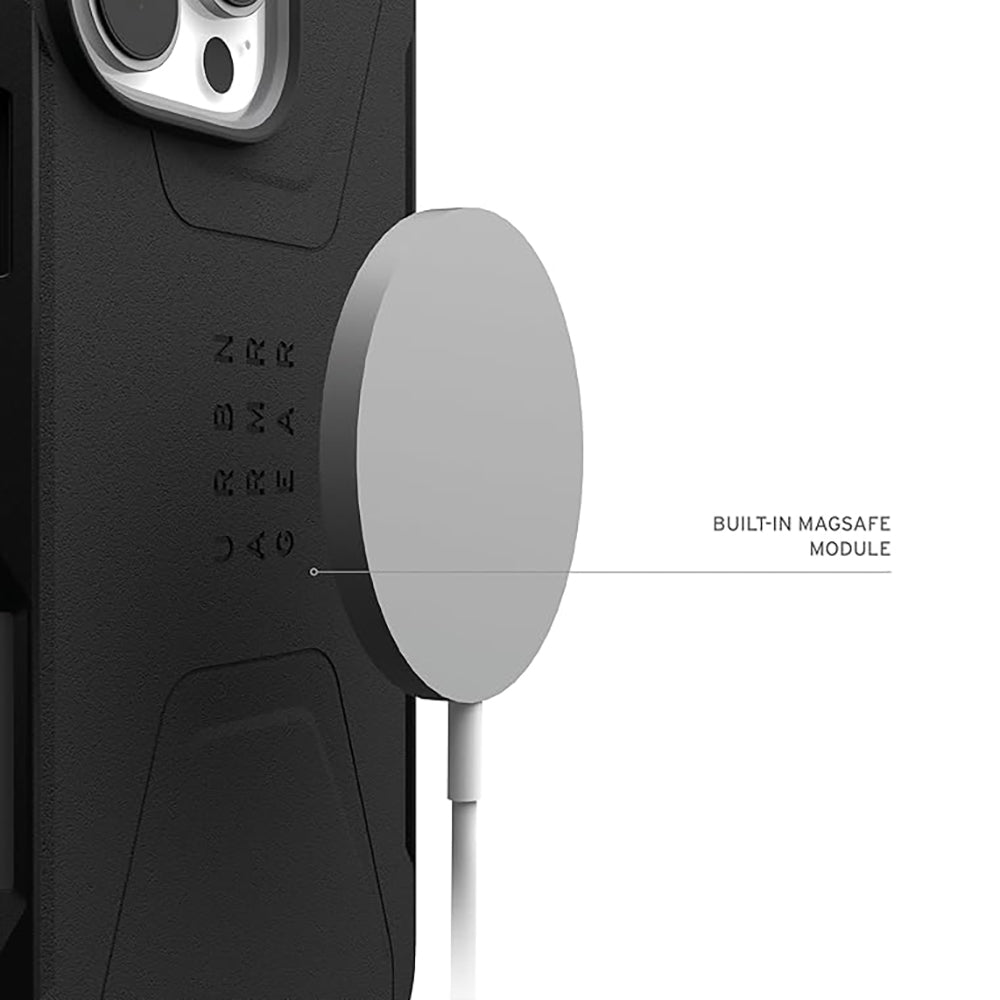 UAG Civilian MagSafe pentru iPhone 16 Pro Max, Black – imagine din galeria furnizorului 6