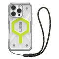 UAG - Pathfinder Clear Magsafe - iPhone 16 Pro - Active Neon Lanyard