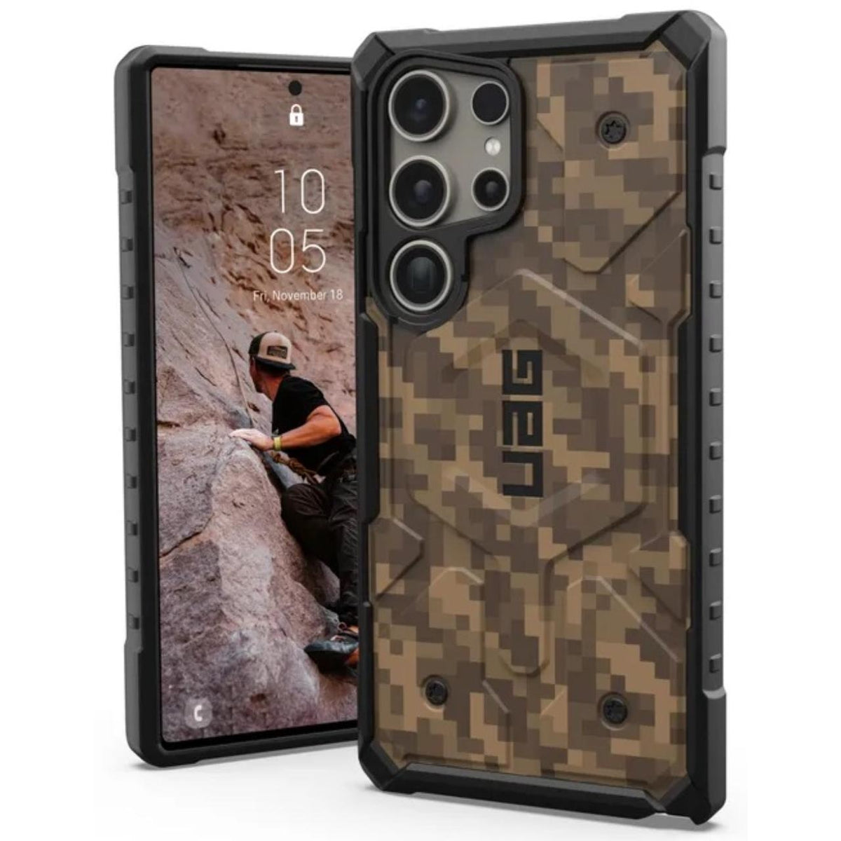 UAG - Pathfinder SE MagSafe - Samsung Galaxy S24 Ultra - Digi Camo Dark Earth