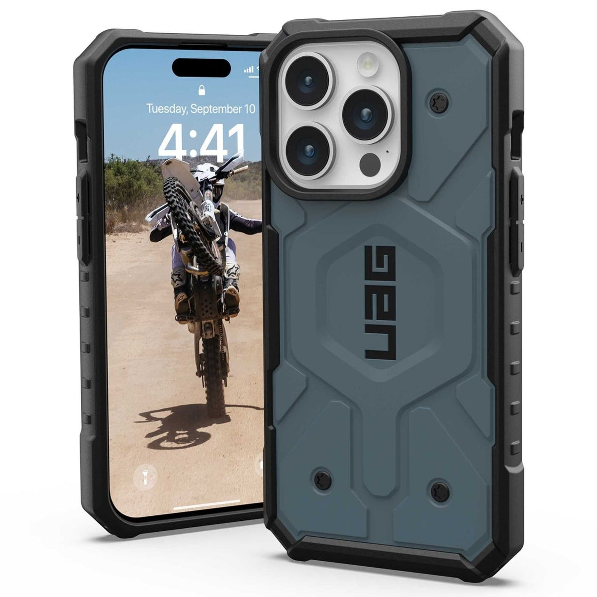 UAG - Pathfinder MagSafe - iPhone 15 Pro Max - Cloud Blue