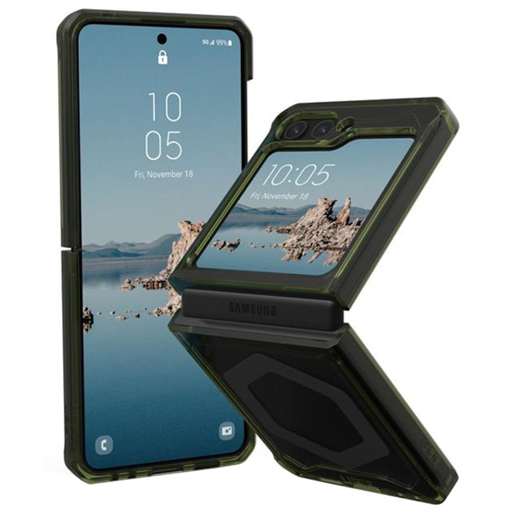 UAG - Plyo Pro MagSafe - Samsung Galaxy Z Flip5 - Olive / Space Grey