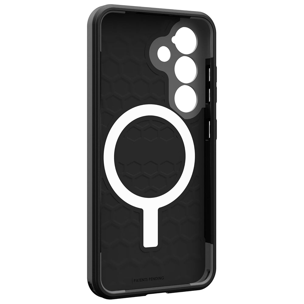 UAG Civilian MagSafe Black Galaxy S25 – interior hexagonal cu inel magnetic