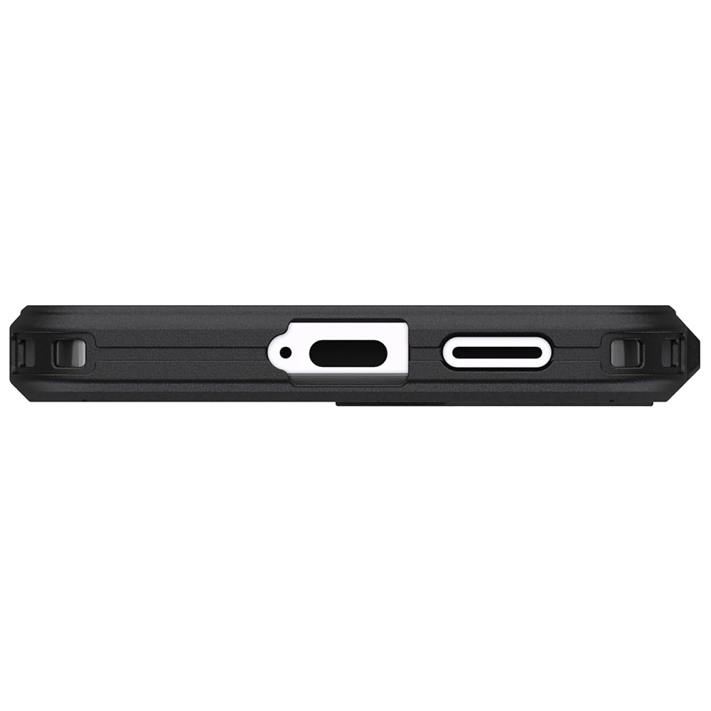 UAG Civilian MagSafe Black Galaxy S25 – decupaje USB-C și difuzor