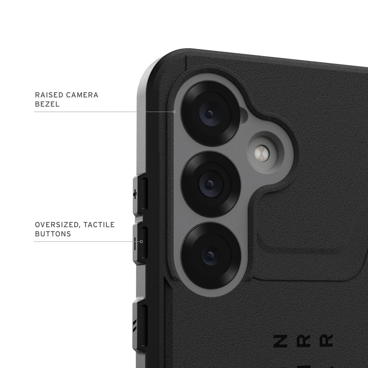 UAG Civilian MagSafe Black Galaxy S25 Plus – contur ridicat pentru camere și butoane tactile