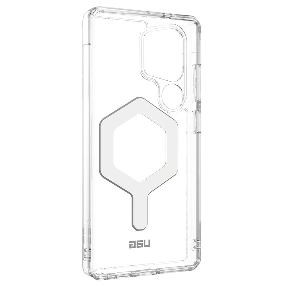 UAG Plyo Pro Ice Silver Galaxy S25 Ultra – interior transparent și modul magnetic