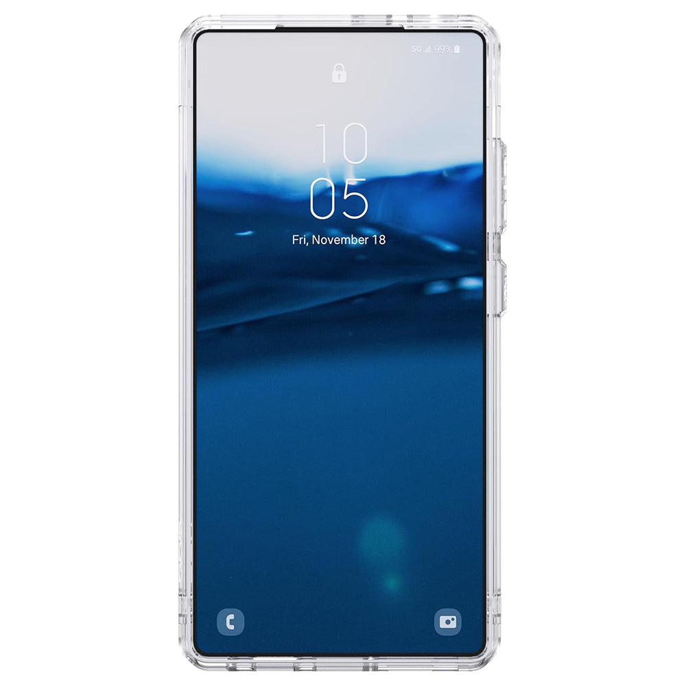 UAG Plyo Pro Ice Silver Galaxy S25 Ultra – vedere frontală