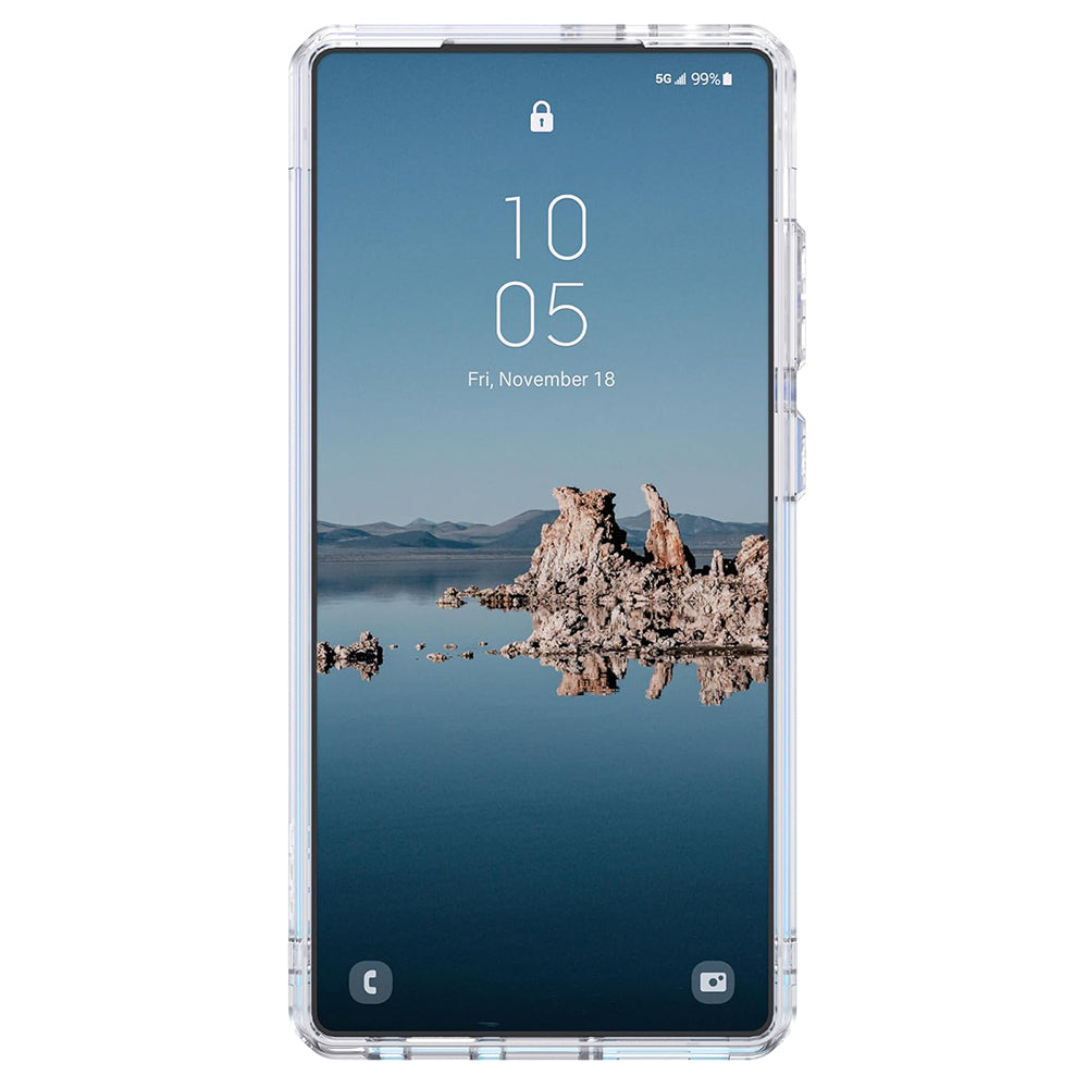 UAG Plyo Pro Blue Ombré Galaxy S25 Ultra – vedere frontală