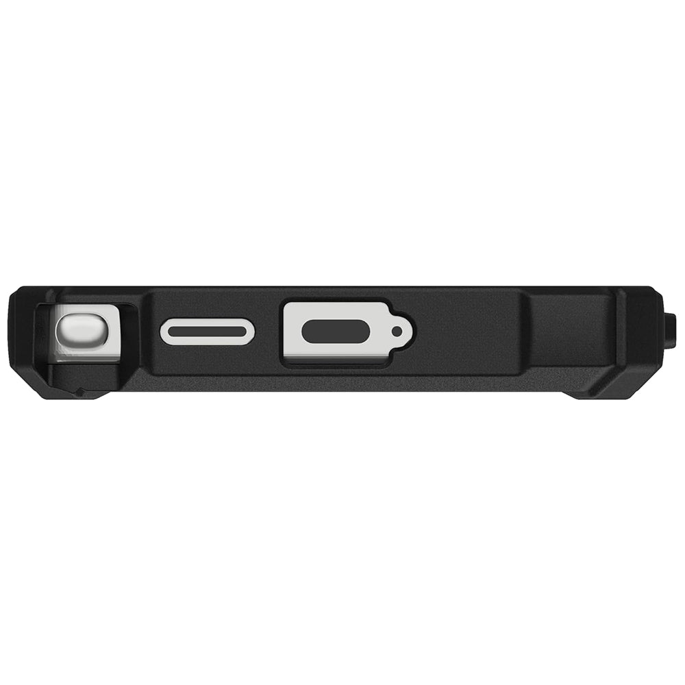 UAG Plasma XTE Black/Orange Galaxy S25 Ultra – decupaje port, difuzor și S Pen
