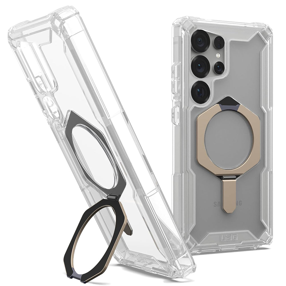 UAG - Plasma XTE MagSafe - Samsung Galaxy S25 Ultra - Clear Titanium