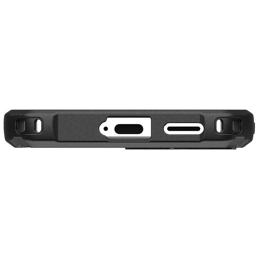 UAG Pathfinder MagSafe Black Galaxy S25 – decupaje USB-C și difuzor