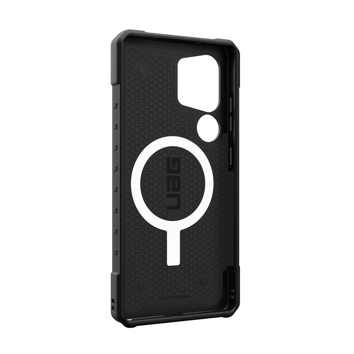 UAG Pathfinder MagSafe Black Galaxy S25 Ultra – interior hexagonal și inel magnetic