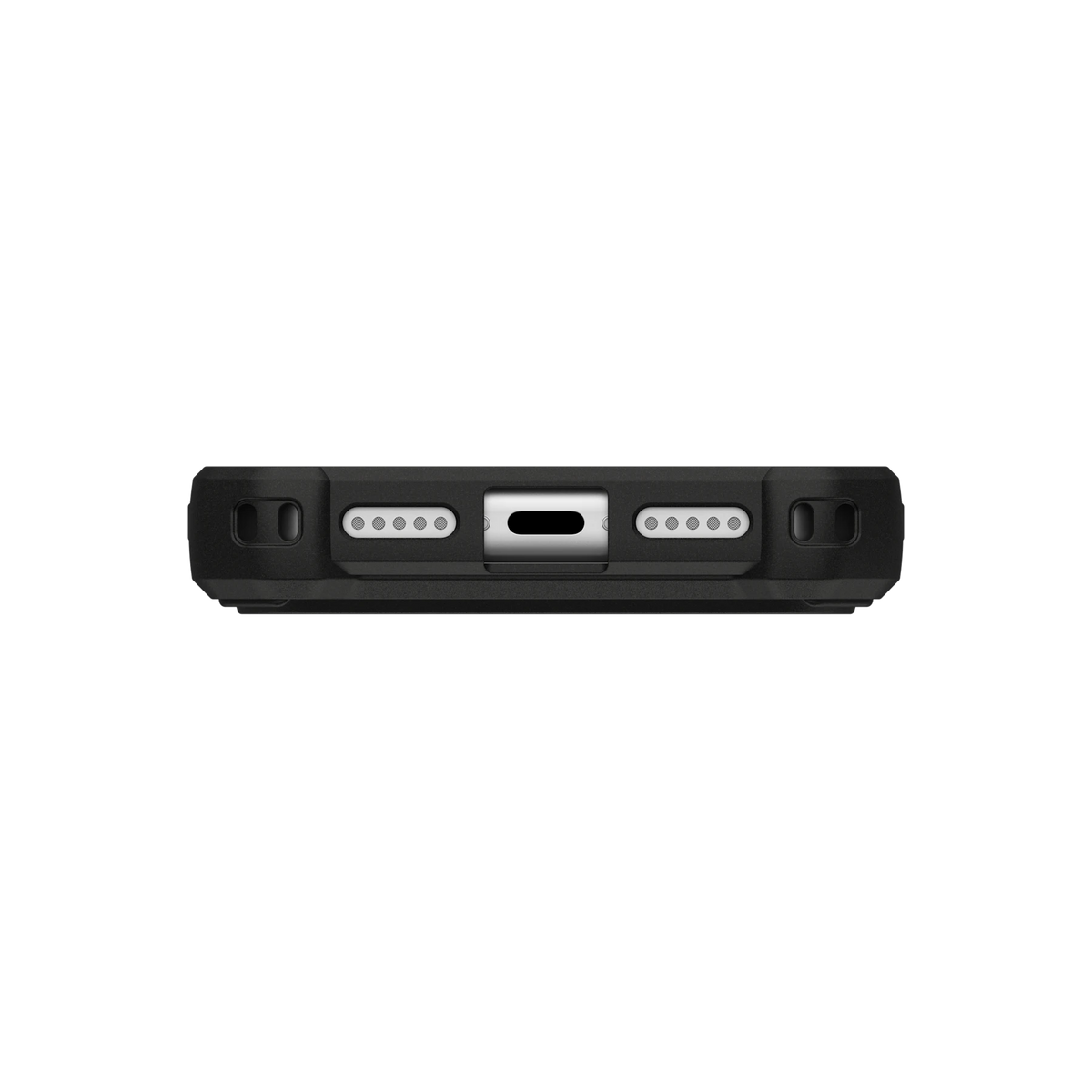 UAG Monarch Pro Carbon Fiber iPhone 17 Pro – decupaj USB-C și ancore pentru șnur