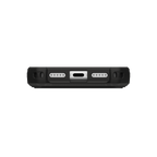 UAG Monarch Pro Titanium iPhone 17 Pro – decupaj USB-C și ancore pentru șnur
