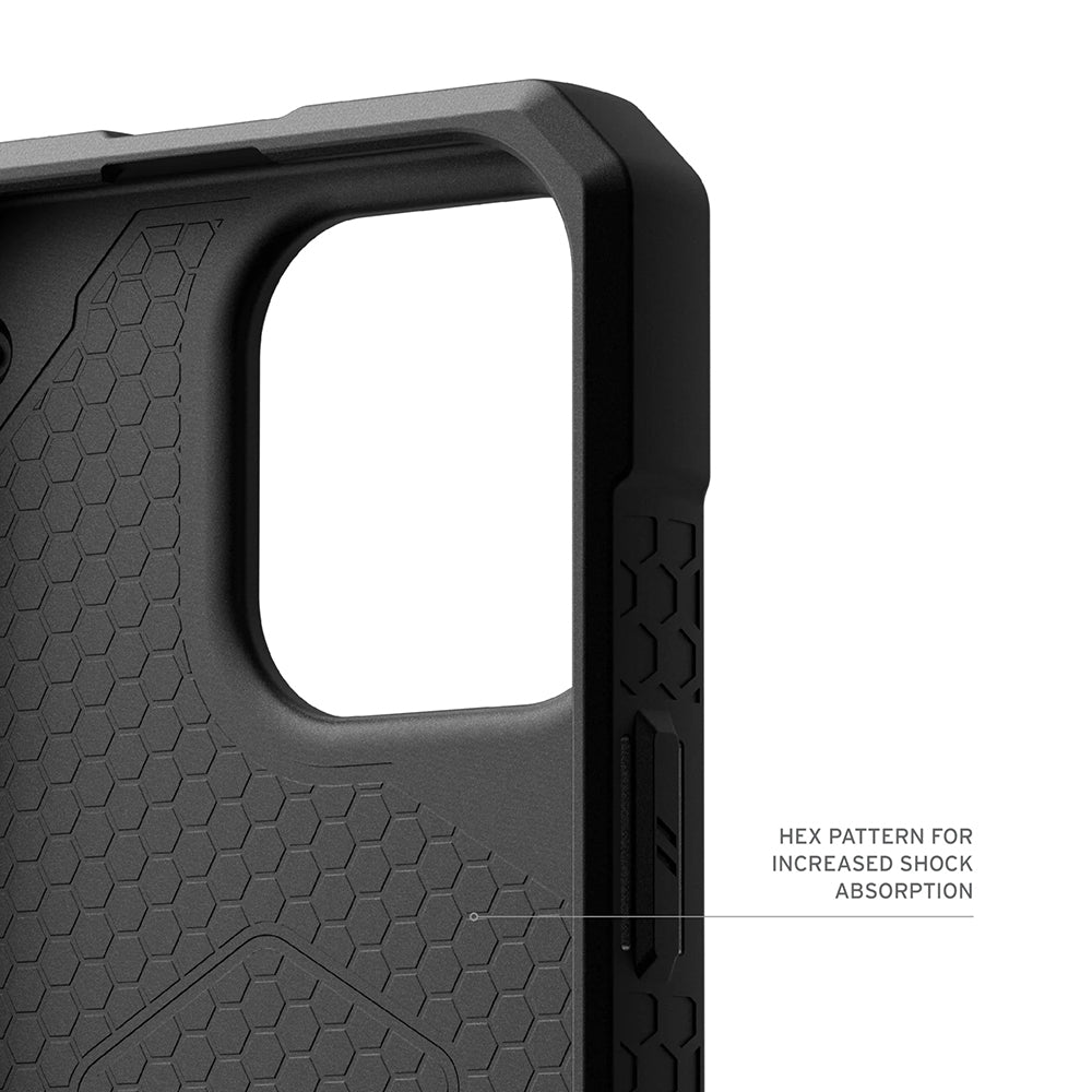 Husă UAG Monarch Pro MagSafe pentru iPhone 17 Pro Max – Titanium – imagine 3 din 7