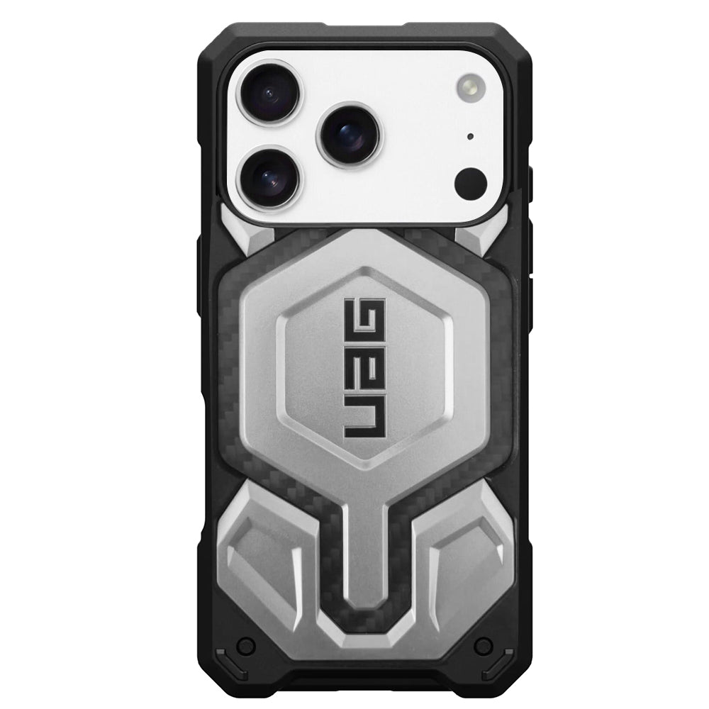 Husă UAG Monarch Pro MagSafe pentru iPhone 17 Pro Max – Titanium – imagine 1 din 7